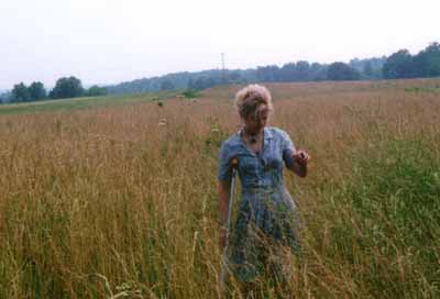 a lush picture of Jessika in the Big Fun Field